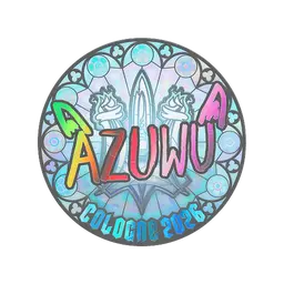 Sticker | AZUWU (Holo) | Cologne 2026