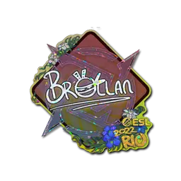 Sticker | Brollan (Glitter) | Rio 2022