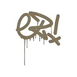 Sealed Graffiti | Little EZ (Dust Brown)