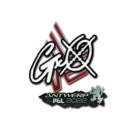 Sticker | gxx- (Glitter) | Antwerp 2022