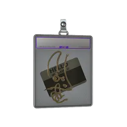 Sticker Slab | Hello M4A1-S (Gold)