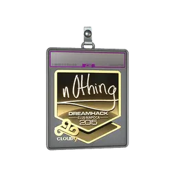 Sticker Slab | n0thing (Gold) | Cluj-Napoca 2015
