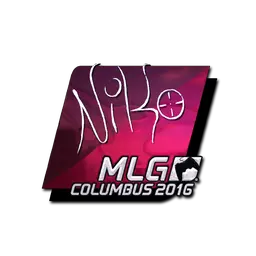 Sticker | NiKo (Foil) | MLG Columbus 2016