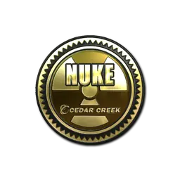 Sticker | Nuke (Gold)