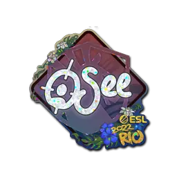 Sticker | oSee (Glitter) | Rio 2022