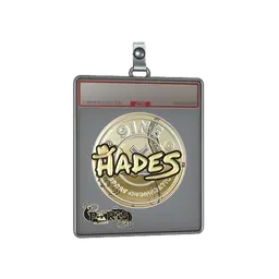 Sticker Slab | hades (Gold) | Paris 2023