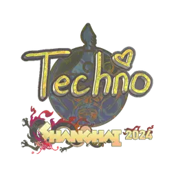 Sticker | Techno4K (Holo) | Shanghai 2024