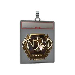 Sticker Slab | ANDROID (Gold) | London 2018