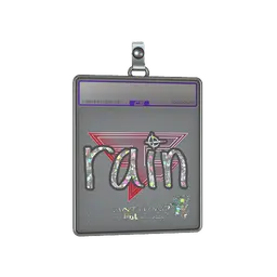 Sticker Slab | rain (Glitter) | Antwerp 2022