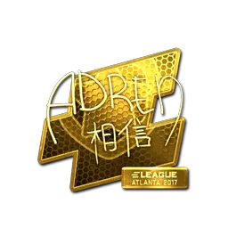 Sticker | AdreN (Gold) | Atlanta 2017