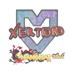 Sticker | xertioN (Holo) | Shanghai 2024