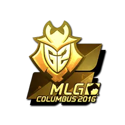 Sticker | G2 Esports (Gold) | MLG Columbus 2016