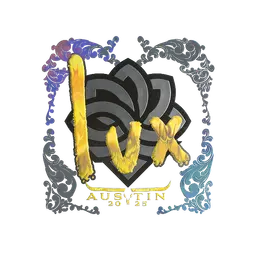 Sticker | lux (Holo) | Austin 2025