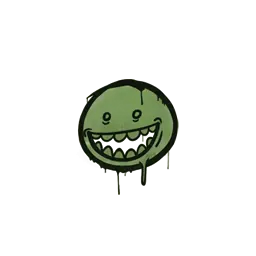 Sealed Graffiti | Mr. Teeth (Battle Green)