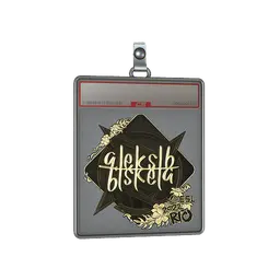 Sticker Slab | Aleksib (Gold) | Rio 2022