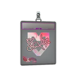Sticker Slab | dexter (Holo) | Paris 2023