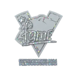 Sticker | fame (Glitter) | Copenhagen 2024