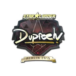 Sticker | dupreeh (Gold) | Berlin 2019