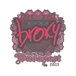 Sticker | broky | Budapest 2025