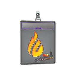 Sticker Slab | Copenhagen Flames (Holo) | Stockholm 2021