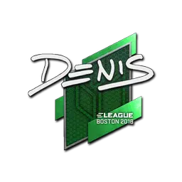 Sticker | denis | Boston 2018