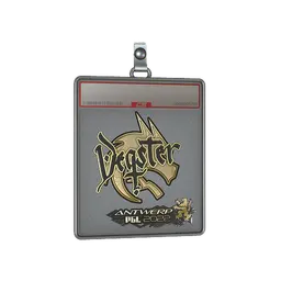 Sticker Slab | degster (Gold) | Antwerp 2022