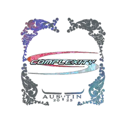 Sticker | Complexity Gaming (Holo) | Austin 2025