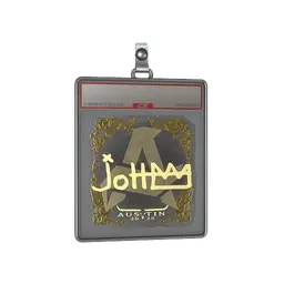 Sticker Slab | jottAAA (Gold) | Austin 2025