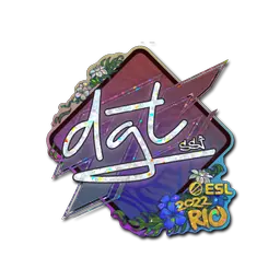 Sticker | dgt (Glitter) | Rio 2022