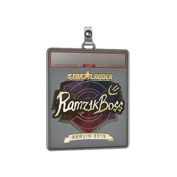 Sticker Slab | Ramz1kBO$$ (Gold) | Berlin 2019