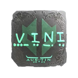 Sticker | VINI (Foil) | Austin 2025