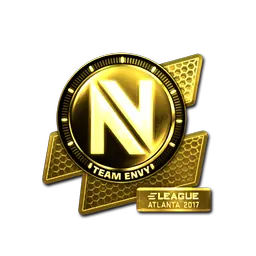 Sticker | Team EnVyUs (Gold) | Atlanta 2017