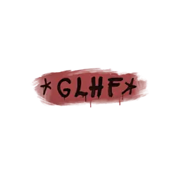 Sealed Graffiti | GLHF (Blood Red)