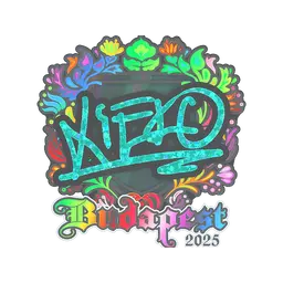 Sticker | xiELO (Holo) | Budapest 2025