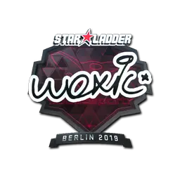 Sticker | woxic (Foil) | Berlin 2019