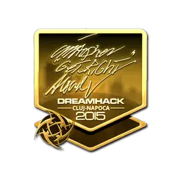 Sticker | GeT_RiGhT (Gold) | Cluj-Napoca 2015