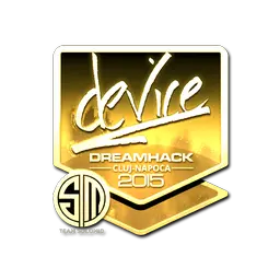 Sticker | device (Gold) | Cluj-Napoca 2015
