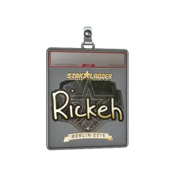 Sticker Slab | Rickeh (Gold) | Berlin 2019