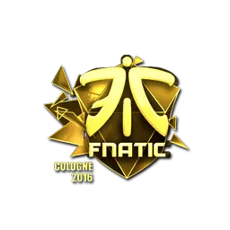 Sticker | Fnatic (Gold) | Cologne 2016