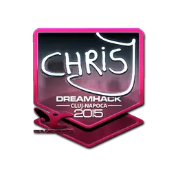 Sticker | chrisJ (Foil) | Cluj-Napoca 2015