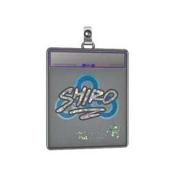 Sticker Slab | sh1ro (Glitter) | Antwerp 2022