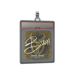 Sticker Slab | bodyy (Gold) | Austin 2025