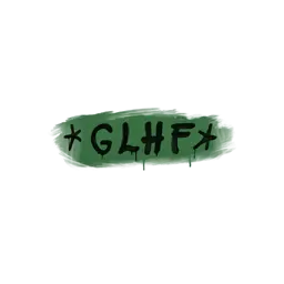 Sealed Graffiti | GLHF (Jungle Green)