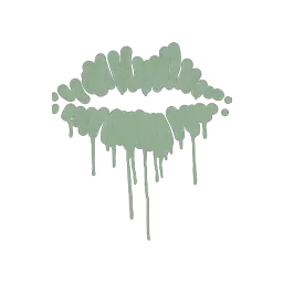 Sealed Graffiti | Kiss (Cash Green)