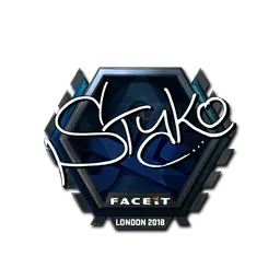 Sticker | STYKO (Foil) | London 2018