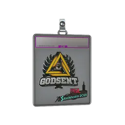 Sticker Slab | GODSENT (Foil) | Stockholm 2021