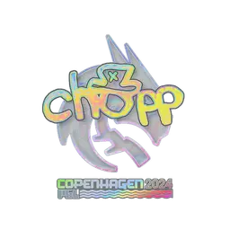 Sticker | chopper (Holo) | Copenhagen 2024