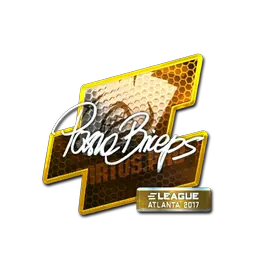 Sticker | pashaBiceps (Foil) | Atlanta 2017