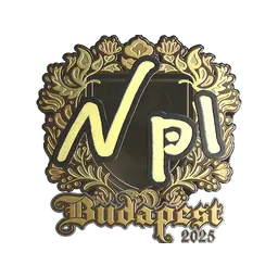Sticker | npl (Gold) | Budapest 2025
