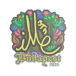Sticker | iM (Embroidered) | Budapest 2025